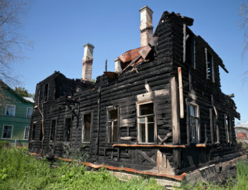 Losing your home to a fire is nothing short of devastating. Let us help you take the next step. ©iStockphoto.com/Evgeny Sergeev