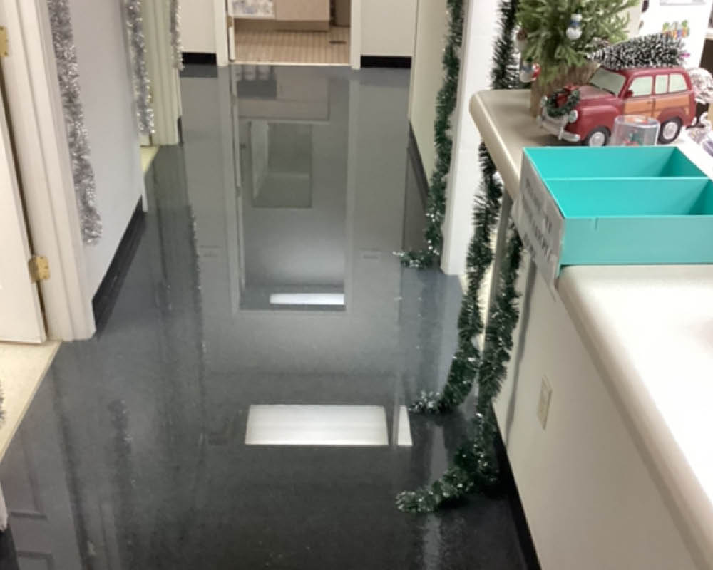 Medical Office Suffers Water Damage